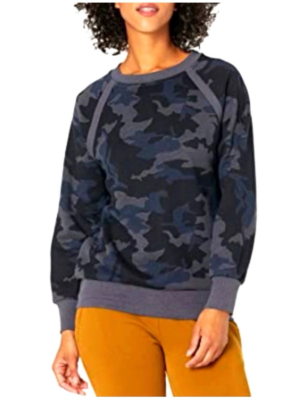 Prana Women's Camo Crewneck Sweater